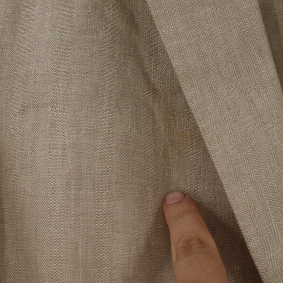 Brooks brothers Baird mcnutt sport coat Mens 46R madison 1818 herringbone linen - Picture 2 of 15